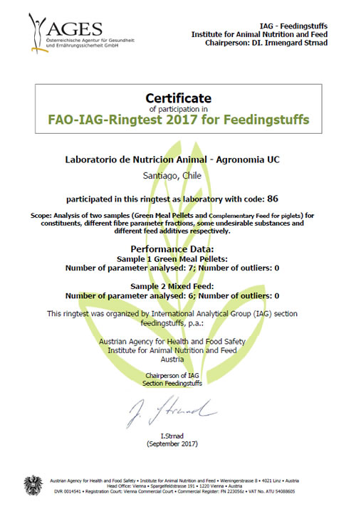certificado lab DCA